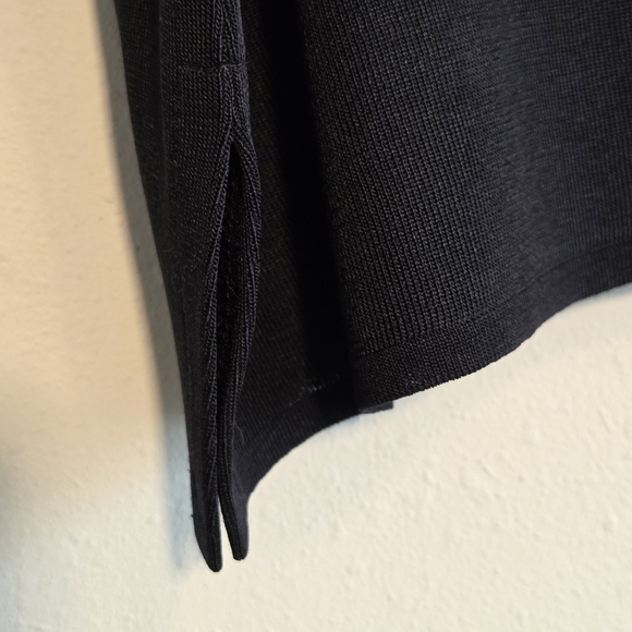 Misook Black Knit Rhinestone Embellished Camisole Tank Top Sz M Cocktail Dinner - Picture 4 of 8